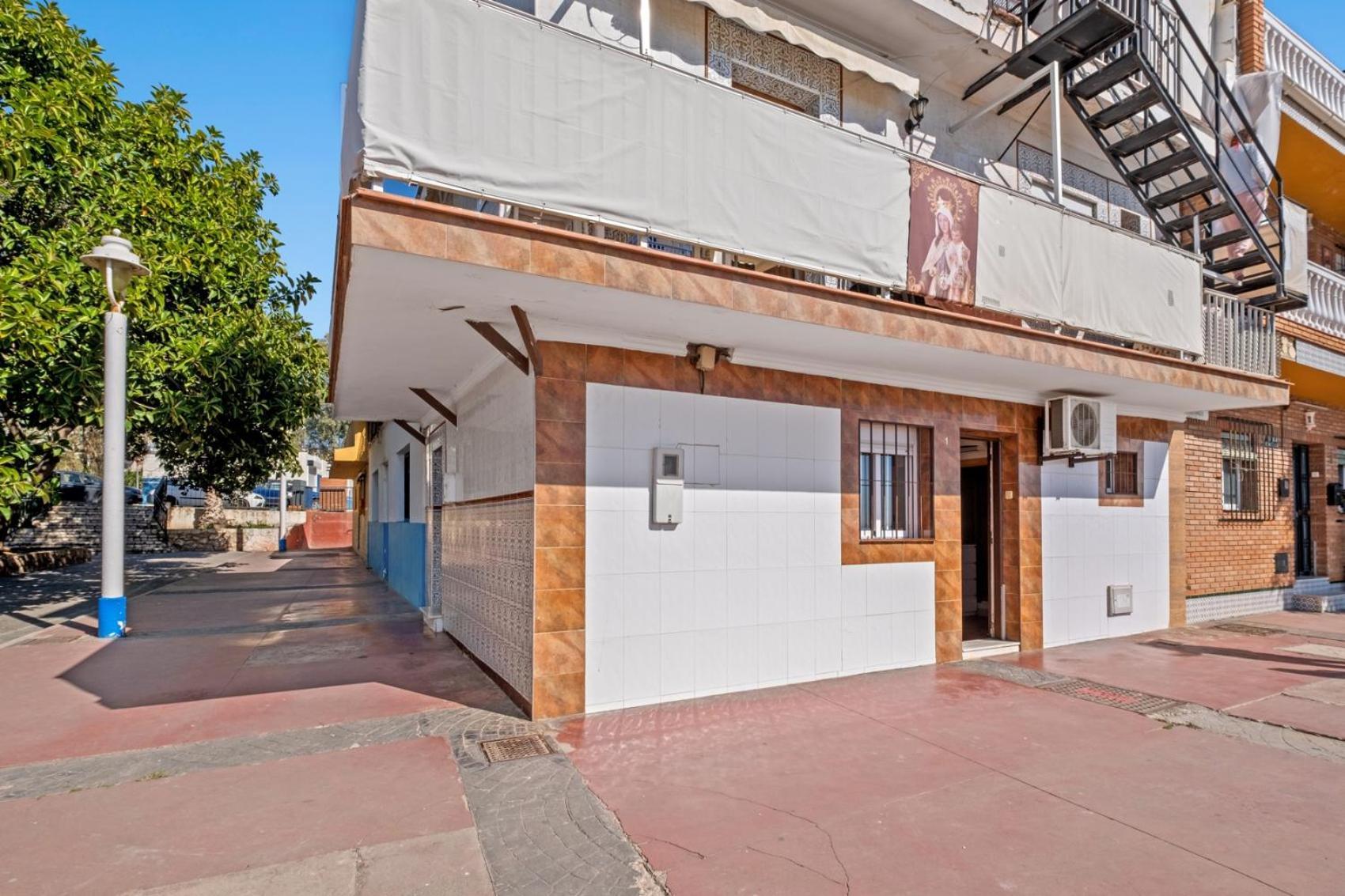 מאלגה Apartamento Frente A La Playa מראה חיצוני תמונה