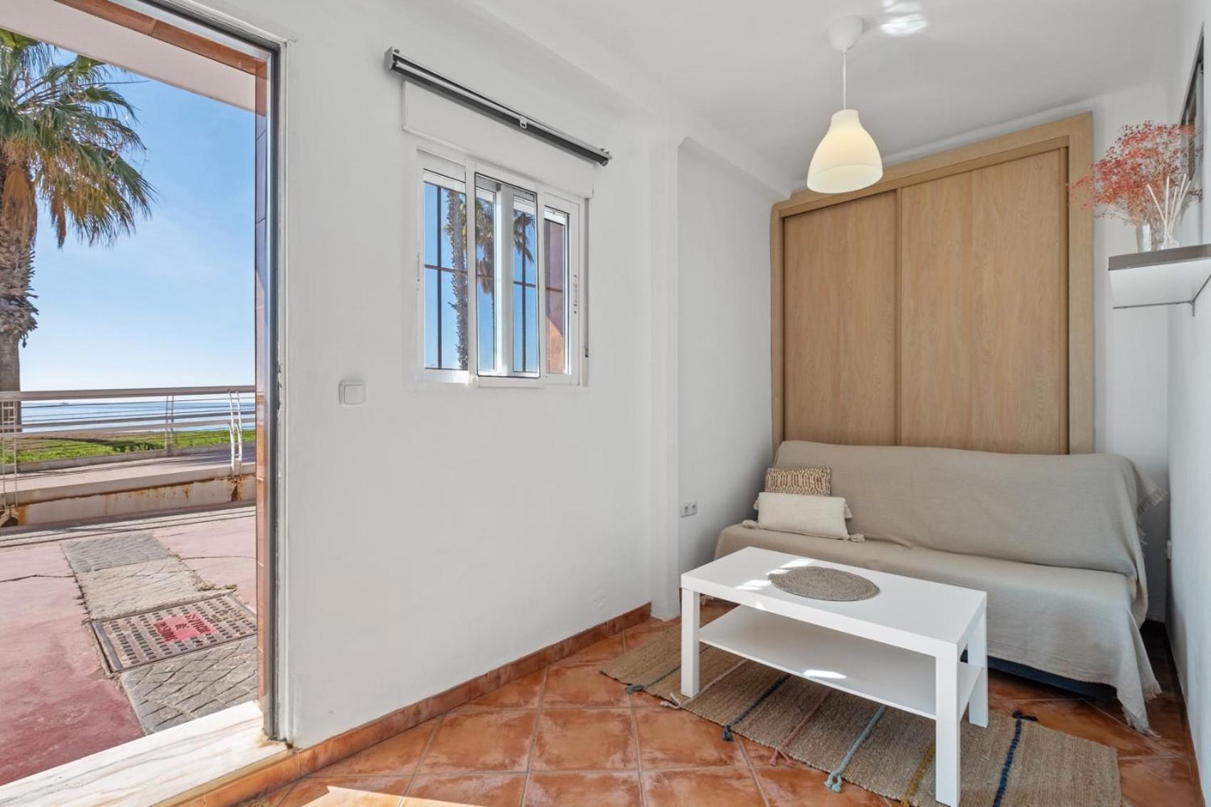 מאלגה Apartamento Frente A La Playa מראה חיצוני תמונה