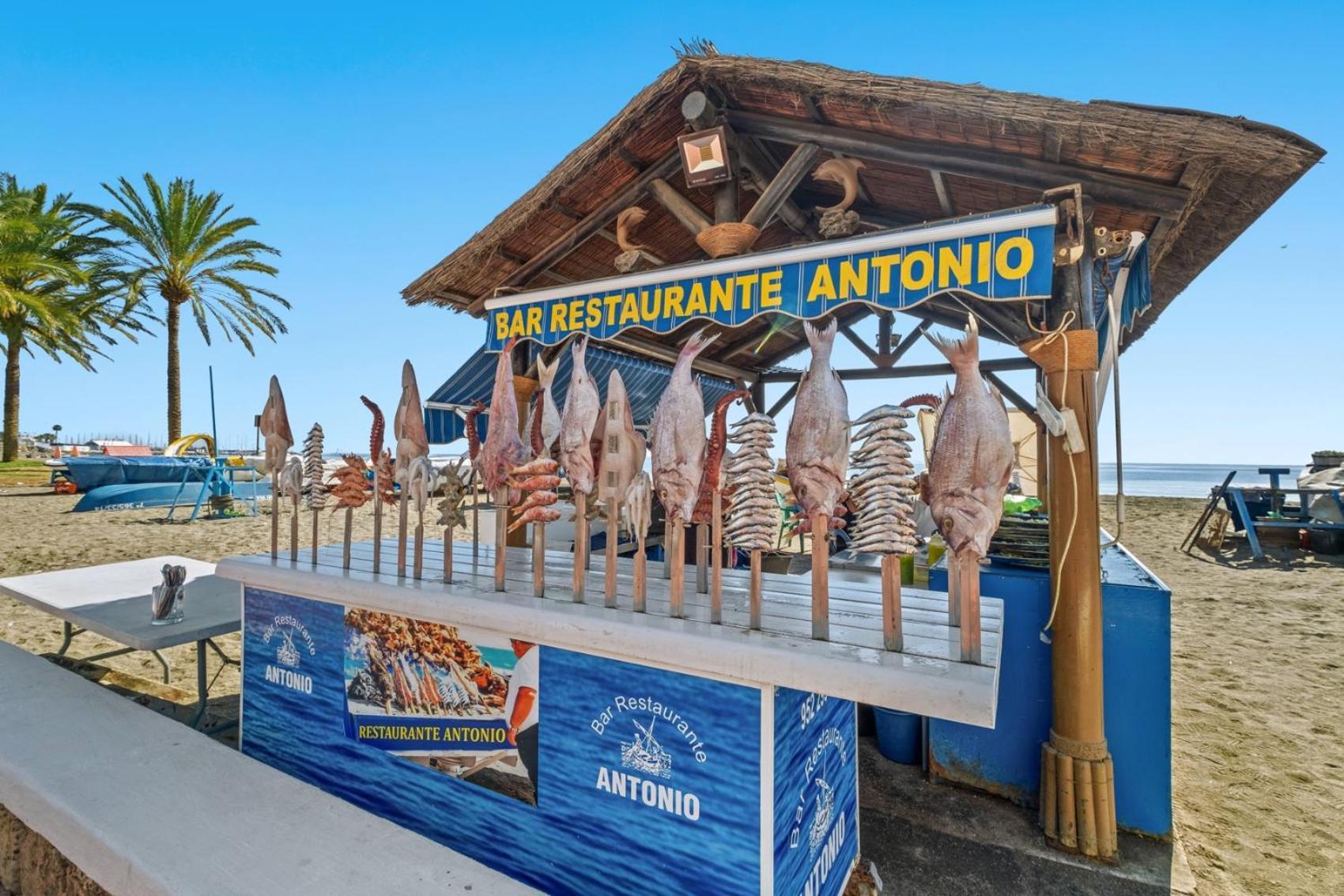מאלגה Apartamento Frente A La Playa מראה חיצוני תמונה