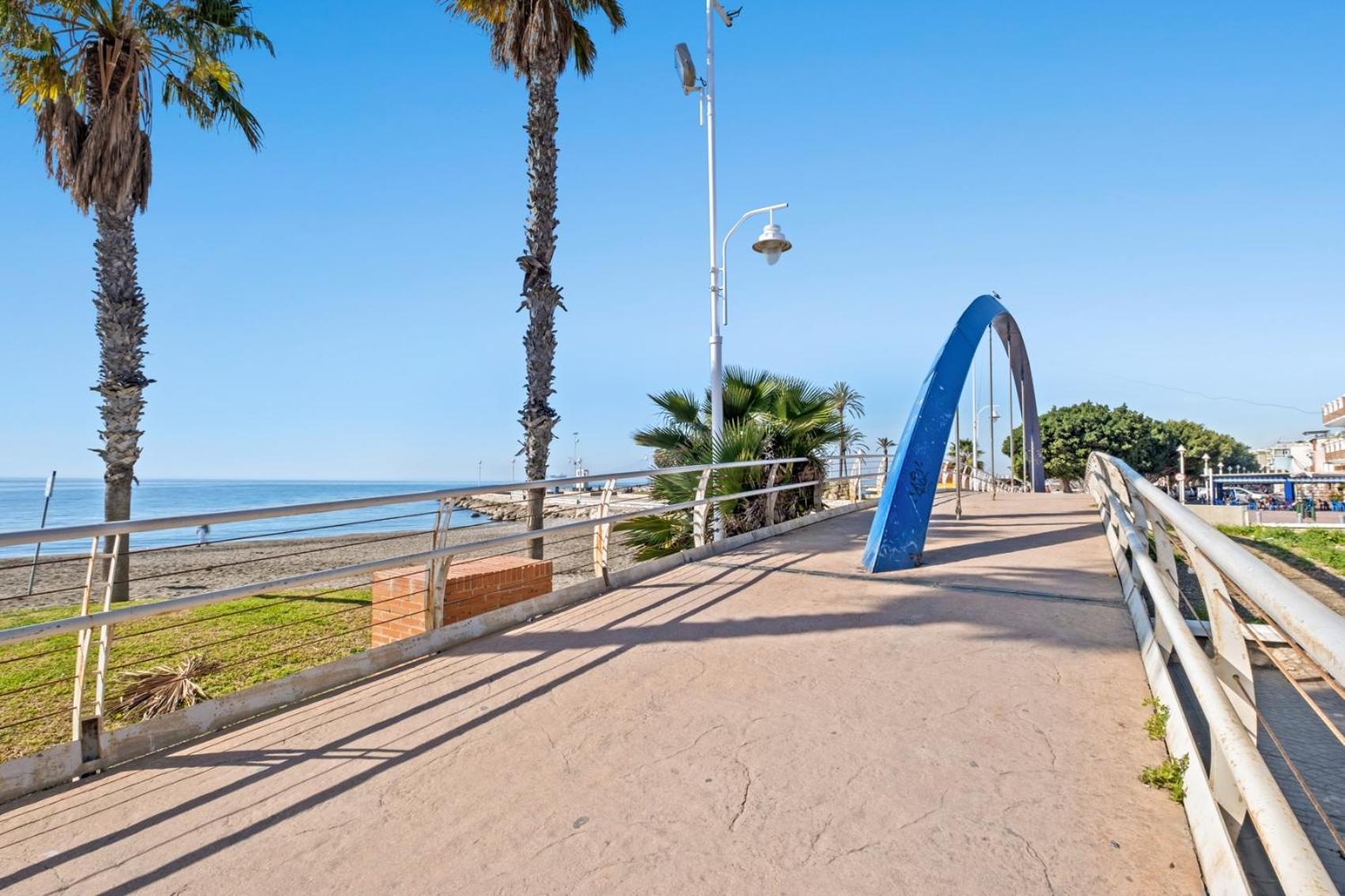 מאלגה Apartamento Frente A La Playa מראה חיצוני תמונה